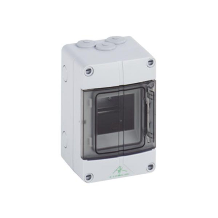 Modulaire verdeler / verdeelkast AK compact grijs P65 IK07 3 modules