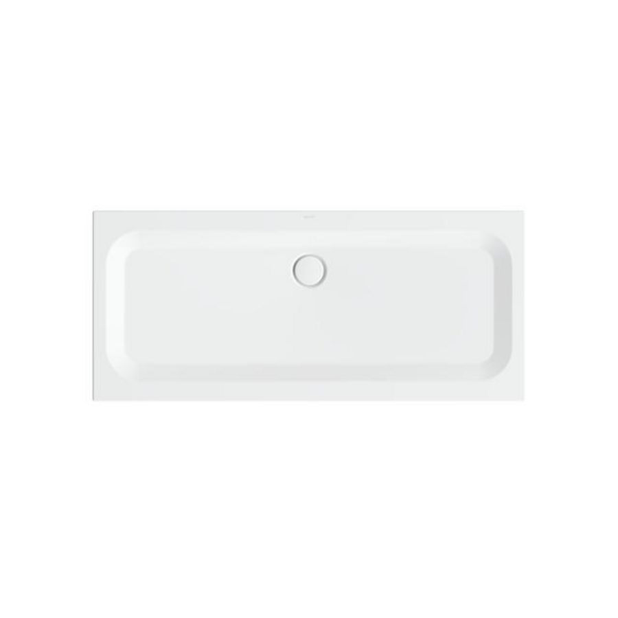 Douchebak geglazuurd staal BetteUltra 1700x750x35mm wit AS antislip Sense afvoer Ø90mm