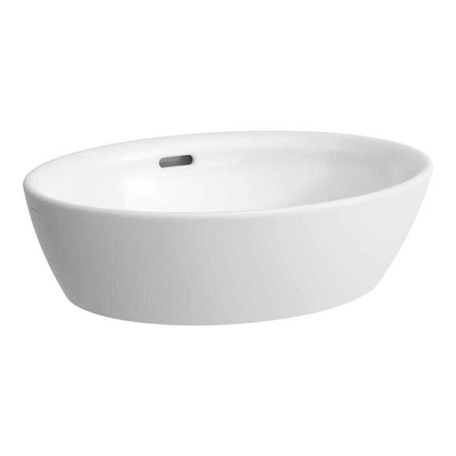 Wask. 520x390mm z. kraangat m. overl. onderz. gesl. lcc-wit