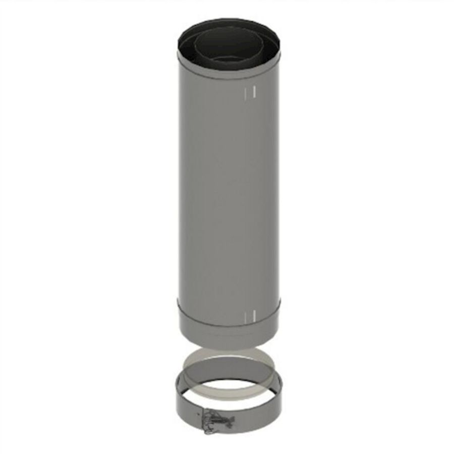Pijp RVS Ø200/130 1000mm