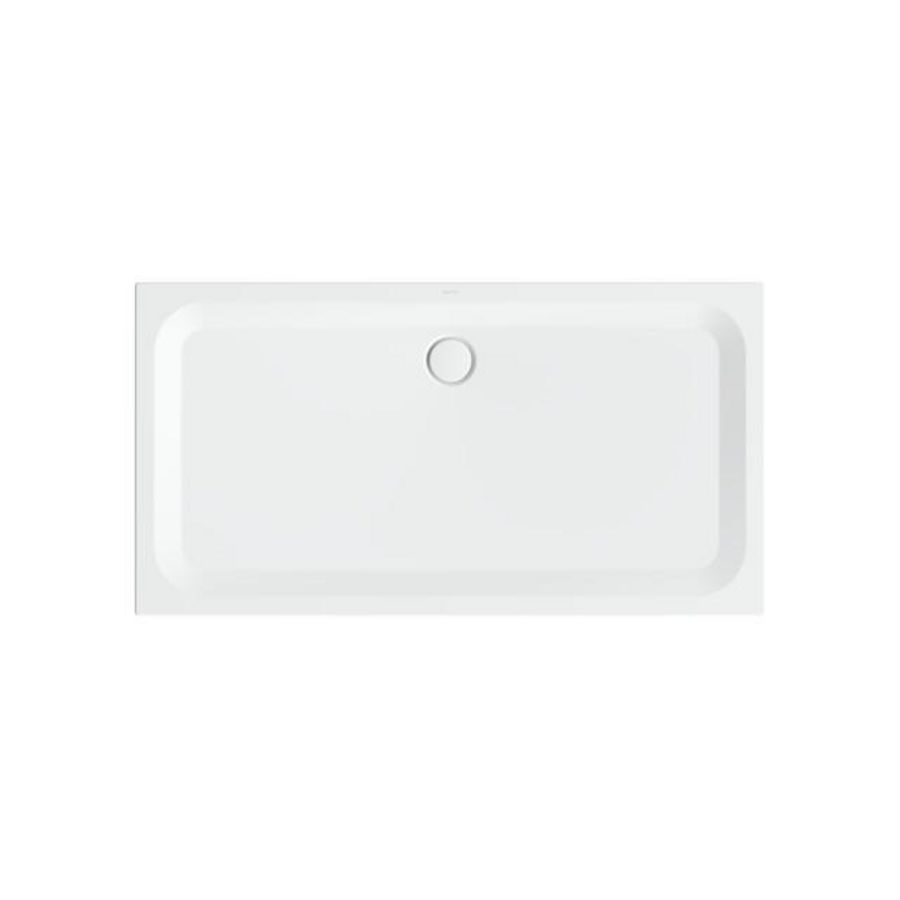 Douchebak geglazuurd staal BetteUltra 1700x900x35mm wit AS antislip Sense afvoer Ø90mm