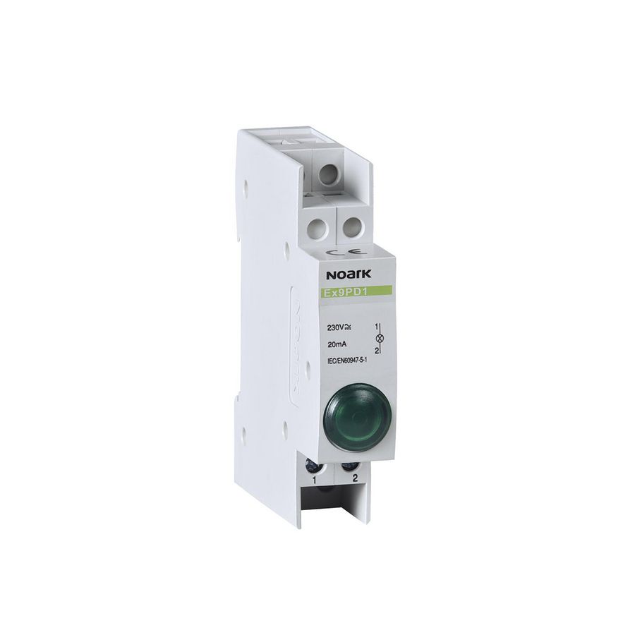 Signaallamp 110V AC/DC 1 groen LED