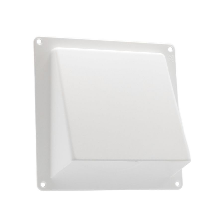 Gevelklep Ø150mm wit