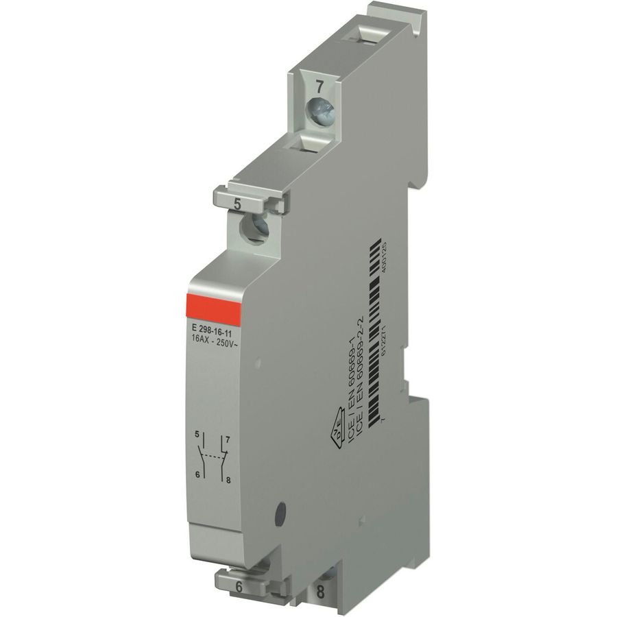 Hoofdcontact E292 voor E297 1m+1v 16A