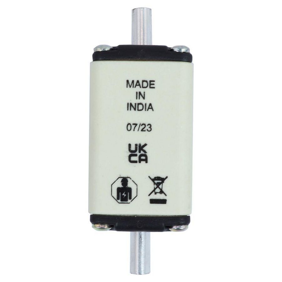 Zekering laagsp. 125A AC 690V NH00 gL/gG dubbele mel VVE=3