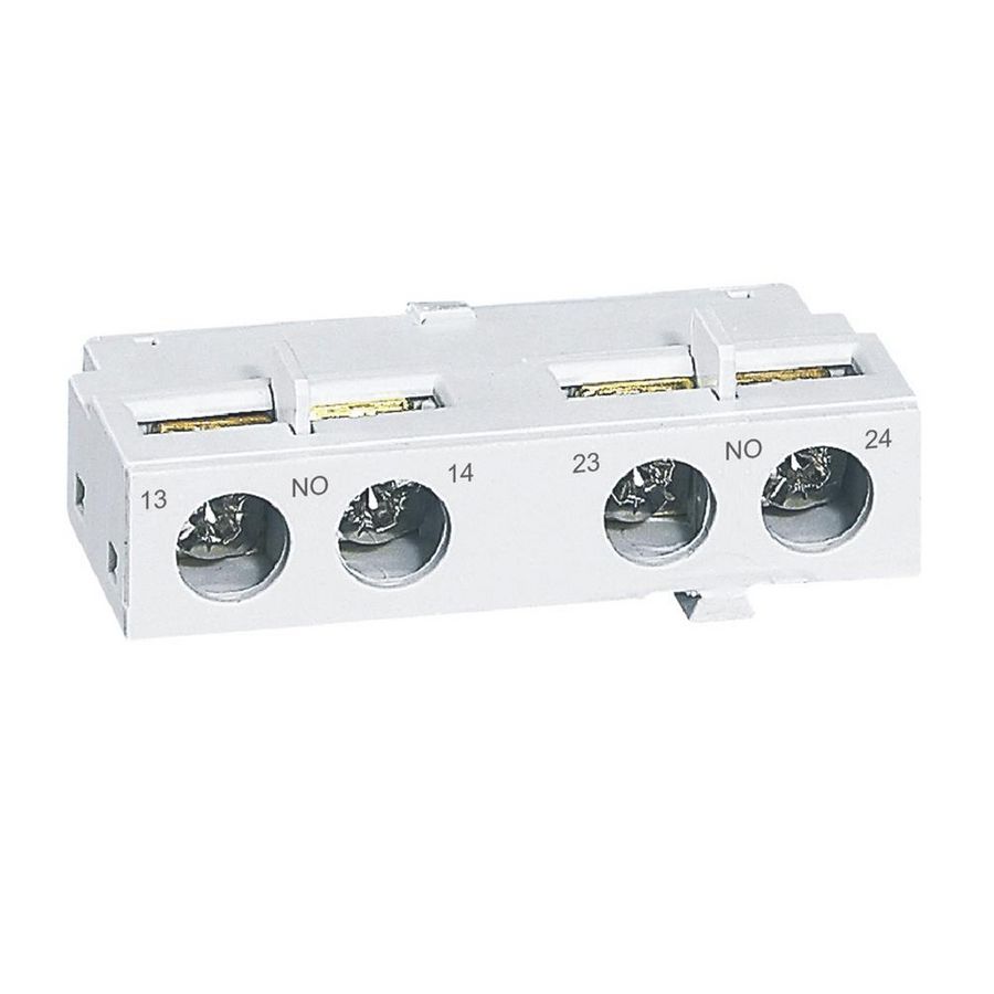 Hulpcontact MPX3-voorzijde 2NO-1 modulen VVE=10