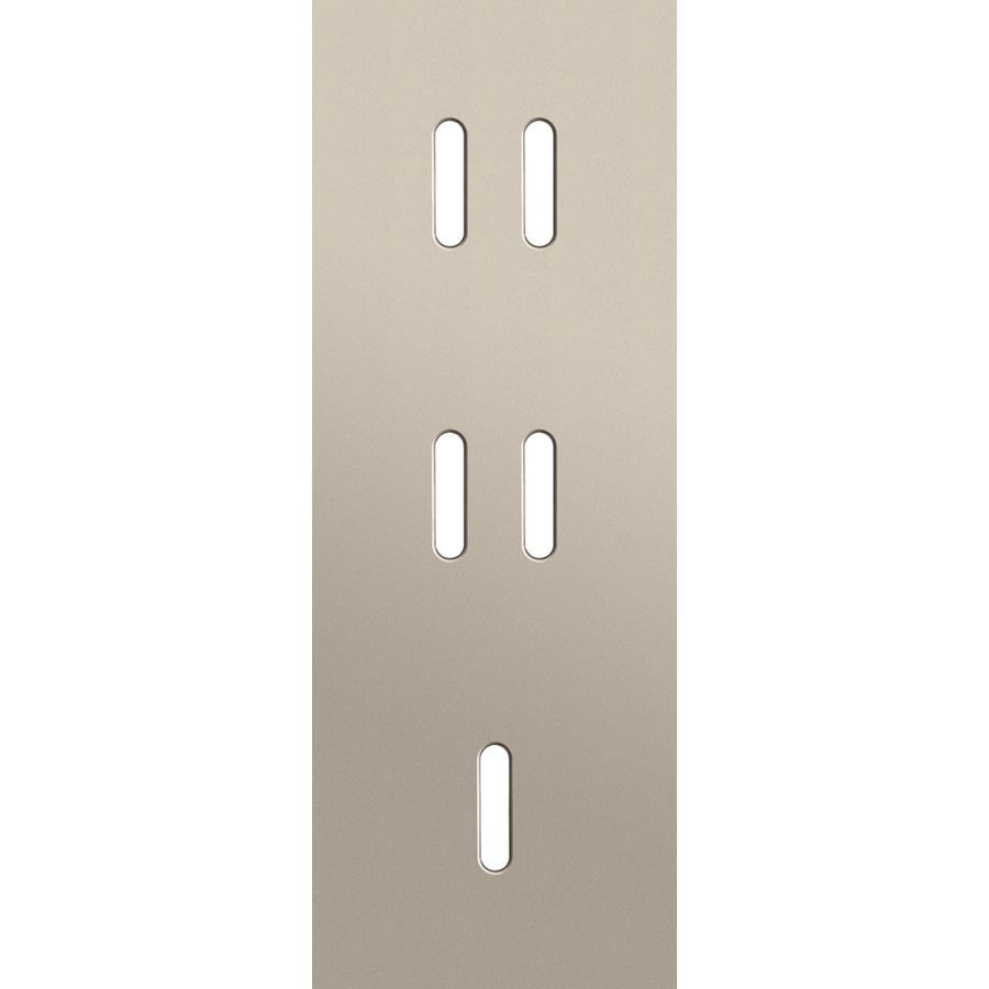 Afdekplaat 3-voud vertic. 71mm centerafst 166-56954