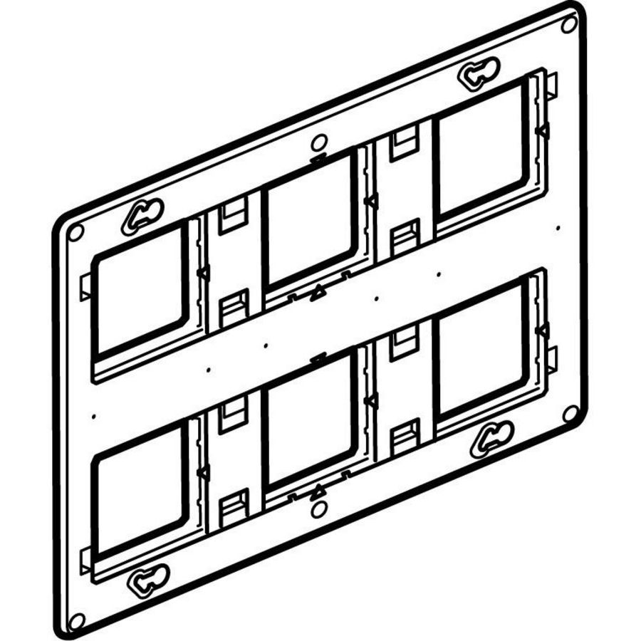 Inbouwraam voor 2x3x2 modulen Mosaic VVE=5
