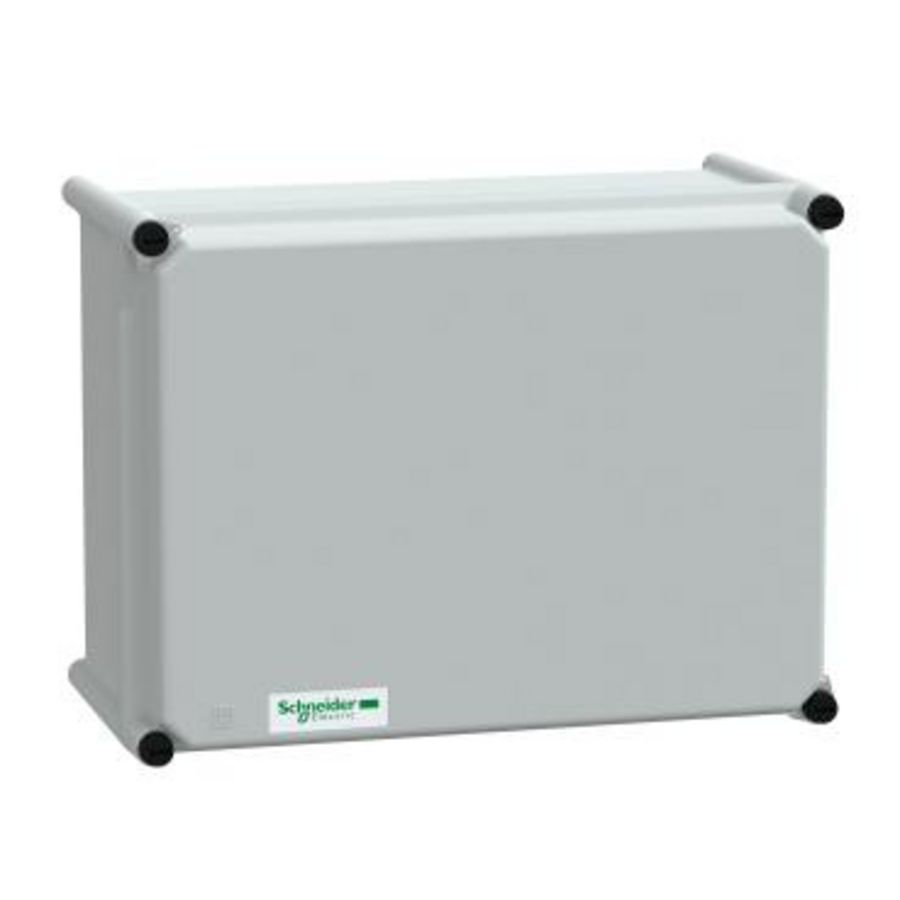 Kast poly. onderbak PC kap IP66 270x360x180mm Thalassa PLS