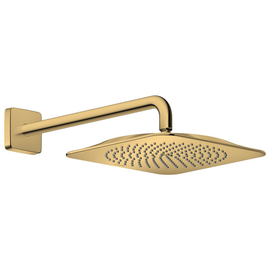 Hoofddouche 270/270 1 straalsoort douchearm polished gold optic AXOR Citterio-C