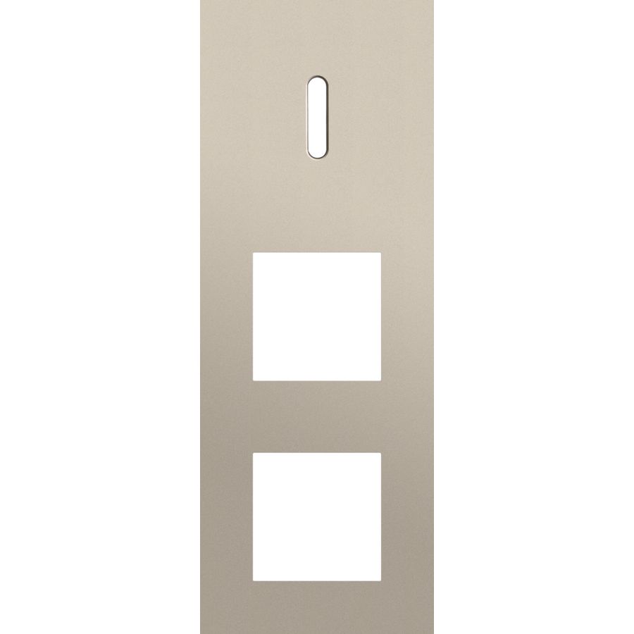 Afdekplaat 3-voud vertic. 71mm centerafst 166-56955