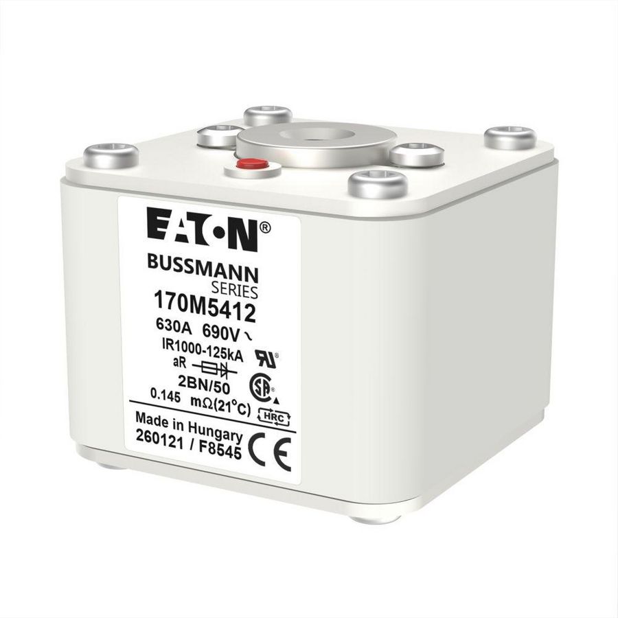 Zekering hoge snelheid 630A AC 690V 2 61x77x51mm aR VVE=6