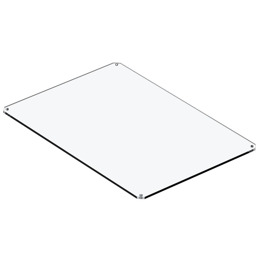 Montageplaat frame transparant 72210401