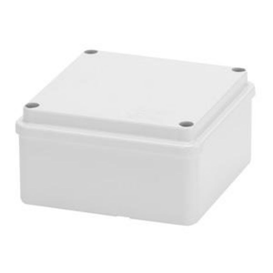 VERDEELDOOS GEWOON GESCHROEFD DEKSEL IP56 INTERNE AFMET. 1