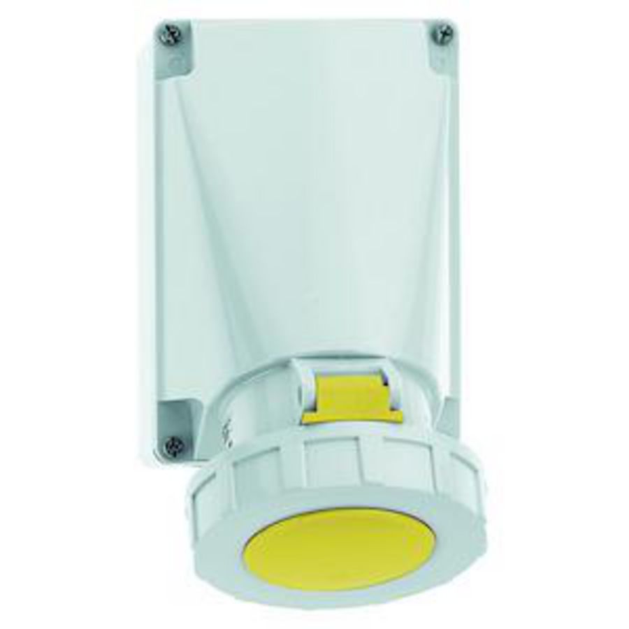 Wandcontactdoos 4h 63A 4P 110V IP67 170x118 Ni