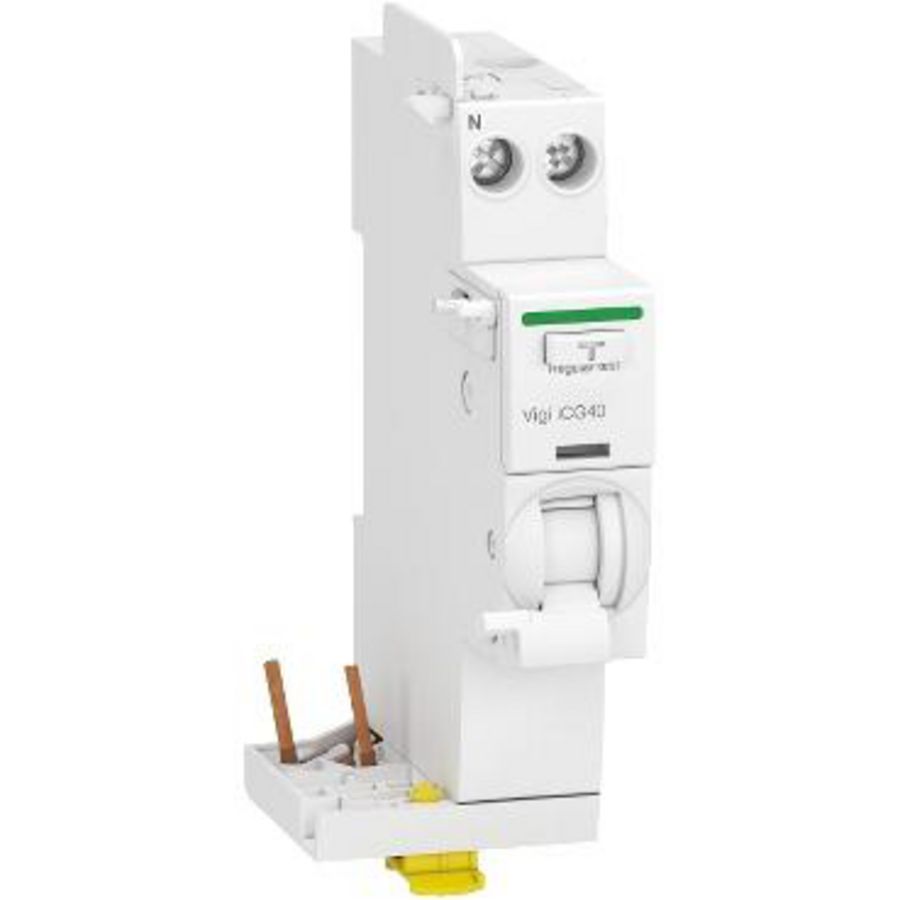 Aardlekblok 1-polig + Nul 25A 30mA Type A Acti9 Vigi iCG40