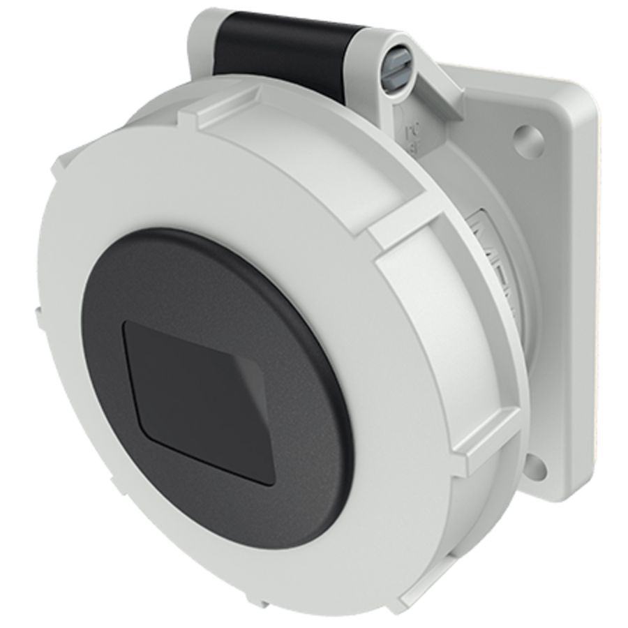 Inbouwwandcontactdoos 16A 4-polig  7H 500V IP67