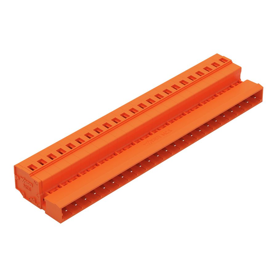 1-draads male steker 2,5mm² oranje 231-653 VVE=10