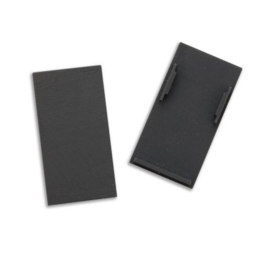 T48/20 zwart TS1/TS3/TS4 externe eindkap TE17 2 st
