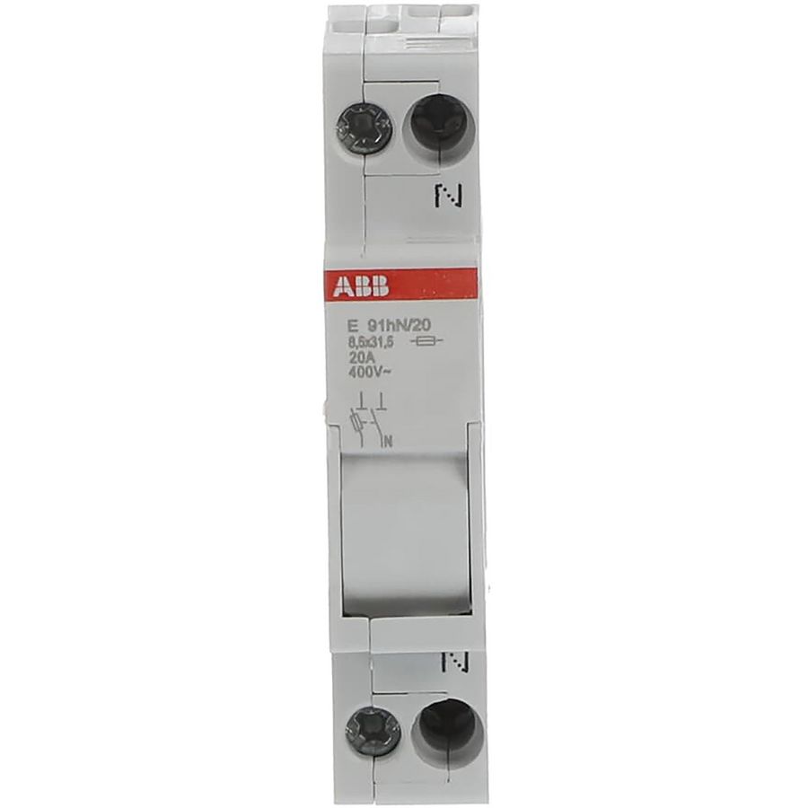 Zekeringhouder1p+n max 20A voor 85x325mm fuse
