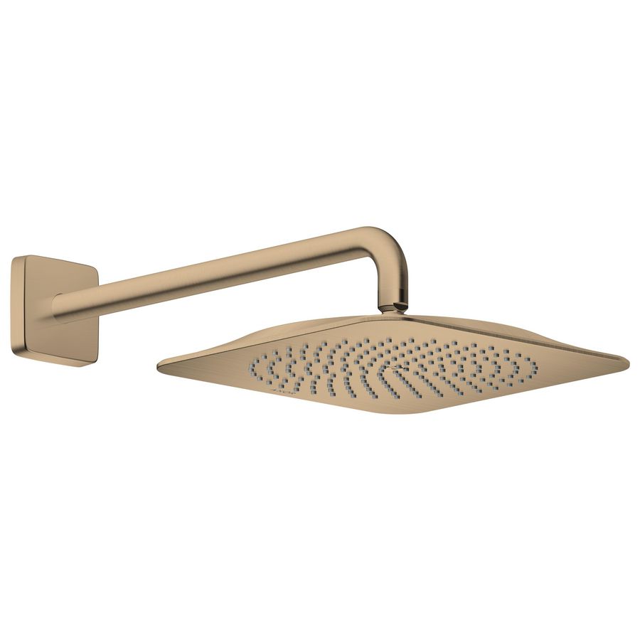 Hoofddouche 270/270 1 straalsoort EcoSmart+ douchearm brushed bronze AXOR Citterio-C