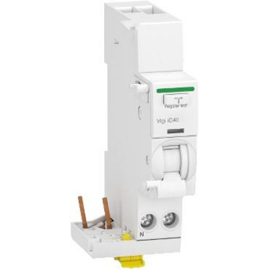 Aardlekblok 1-polig + Nul 25A 30mA Type A Acti9 Vigi iC40