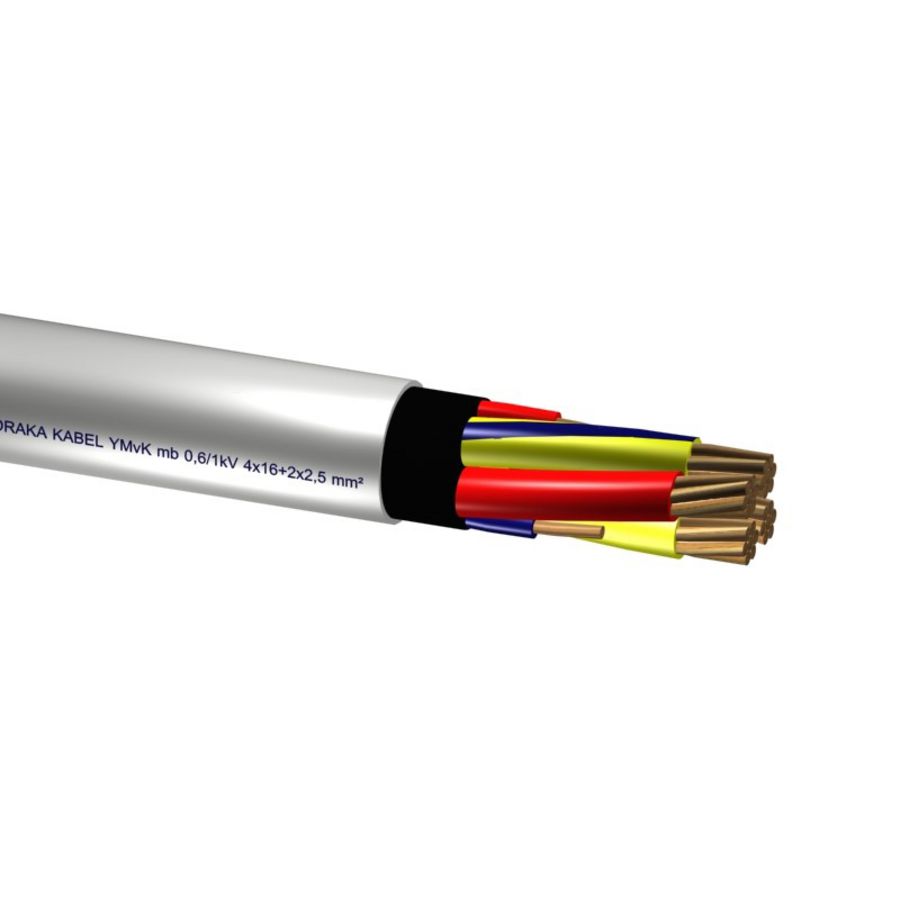 YMvK mb VDEN-kl gy 4x10+2x1,5 ms DR