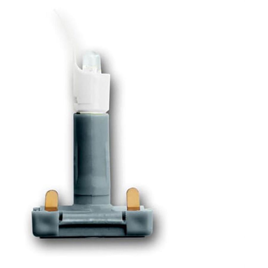 LED blauw inzet compleet 2 mA