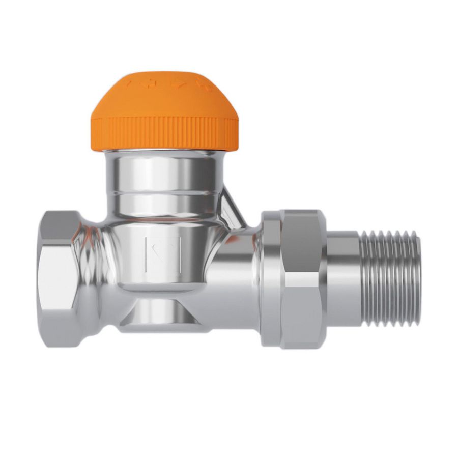 Radiatorafsluiter thermostatisch TS-120-V-SMART recht 1/2" VVE=20