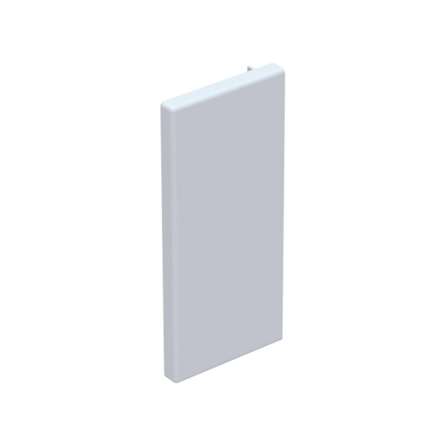 Zak a 2st. Eindstuk GGK LFG 40x60 wit RAL9010