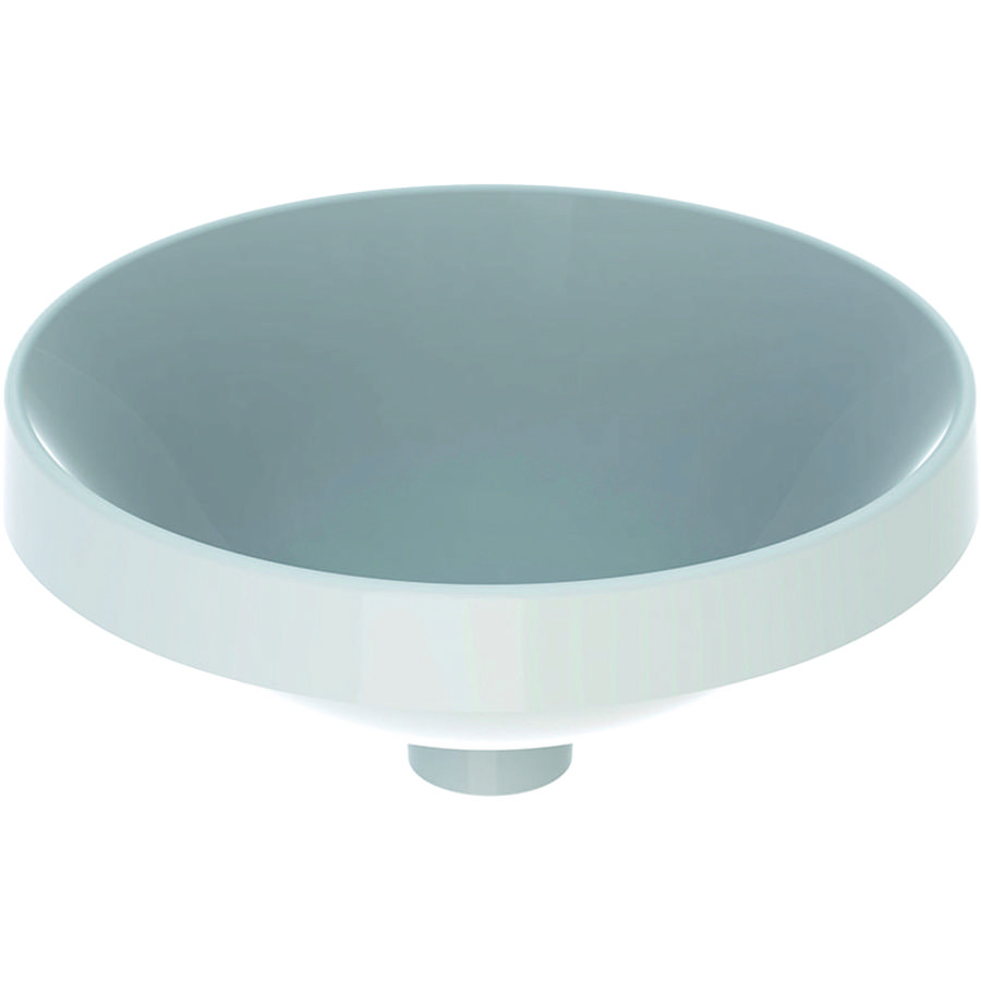 VariForm opbouwwastafel rond 40cm zonder overloop wit Keratect
