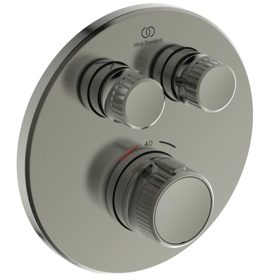navigo douchetherm 2 functies rond opb.deel silver storm (rvs look) A72