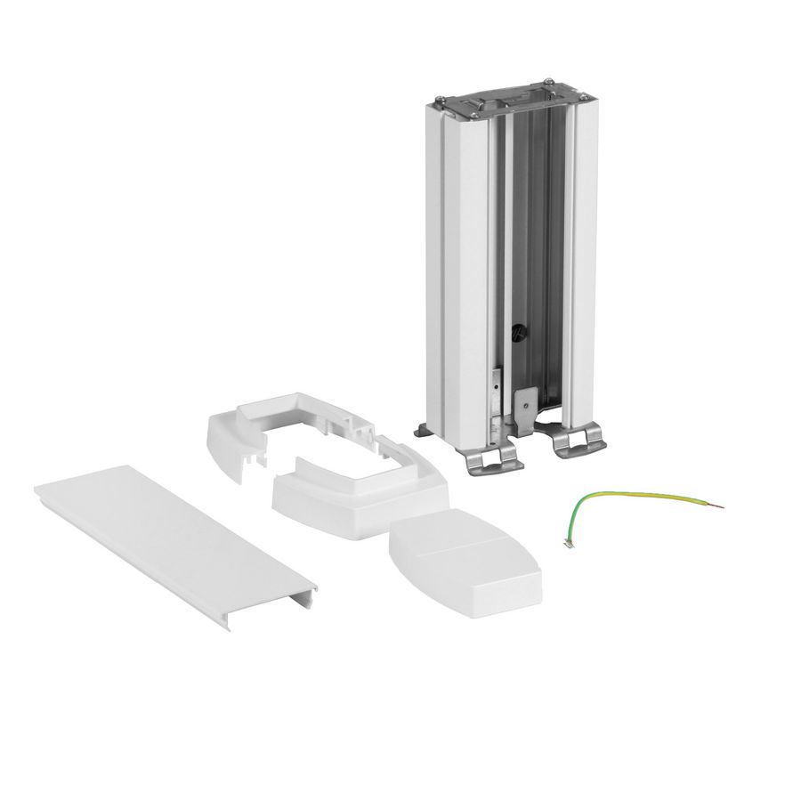 Energiezuil 1 compartiment 80mm 0,3Mn wit DA