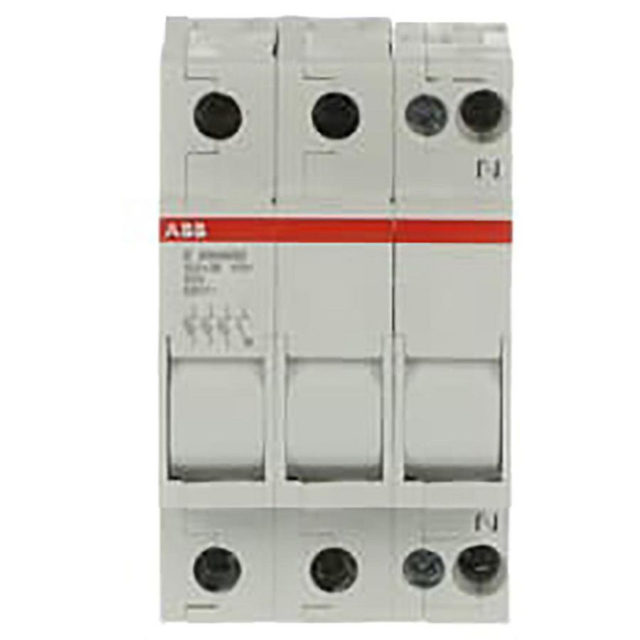 Zekeringhouder 3p+n max 32A voor 103x38mm fuse