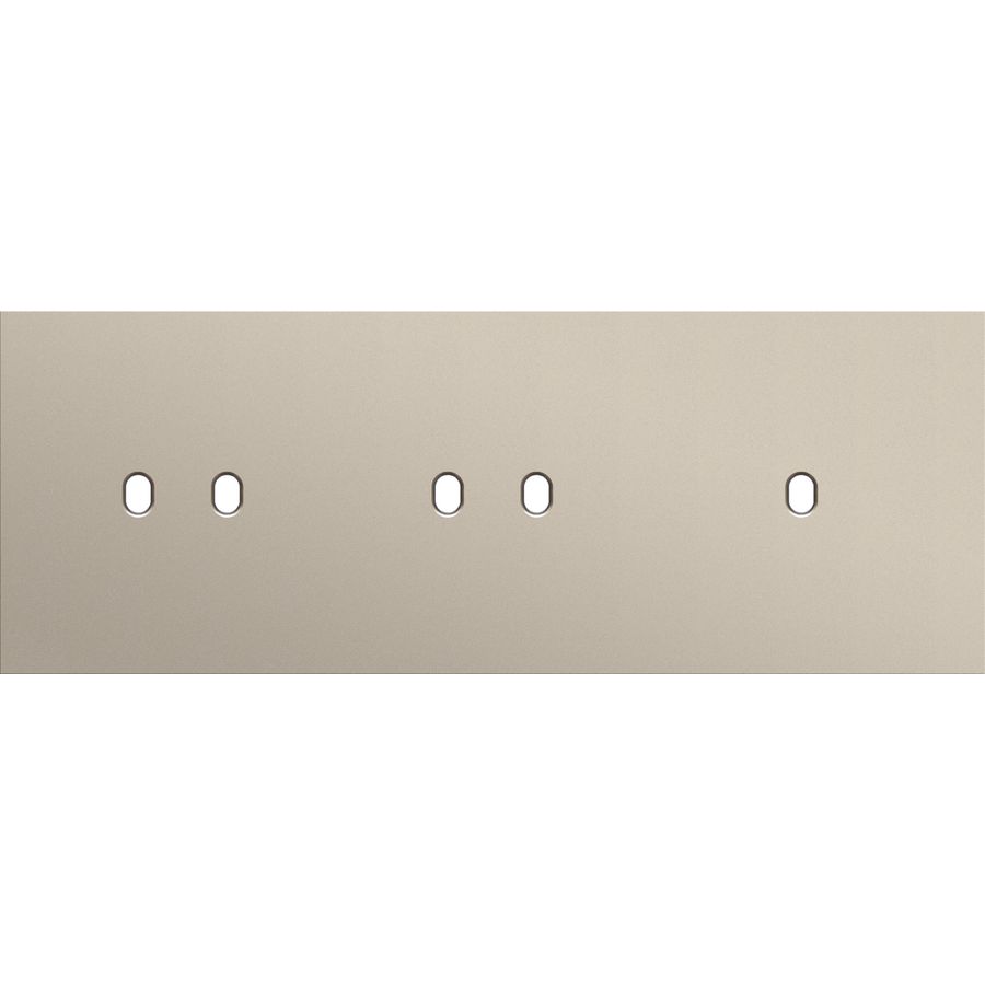 Afdekplaat 3-voud horiz. 71mm centerafst. 166-57704