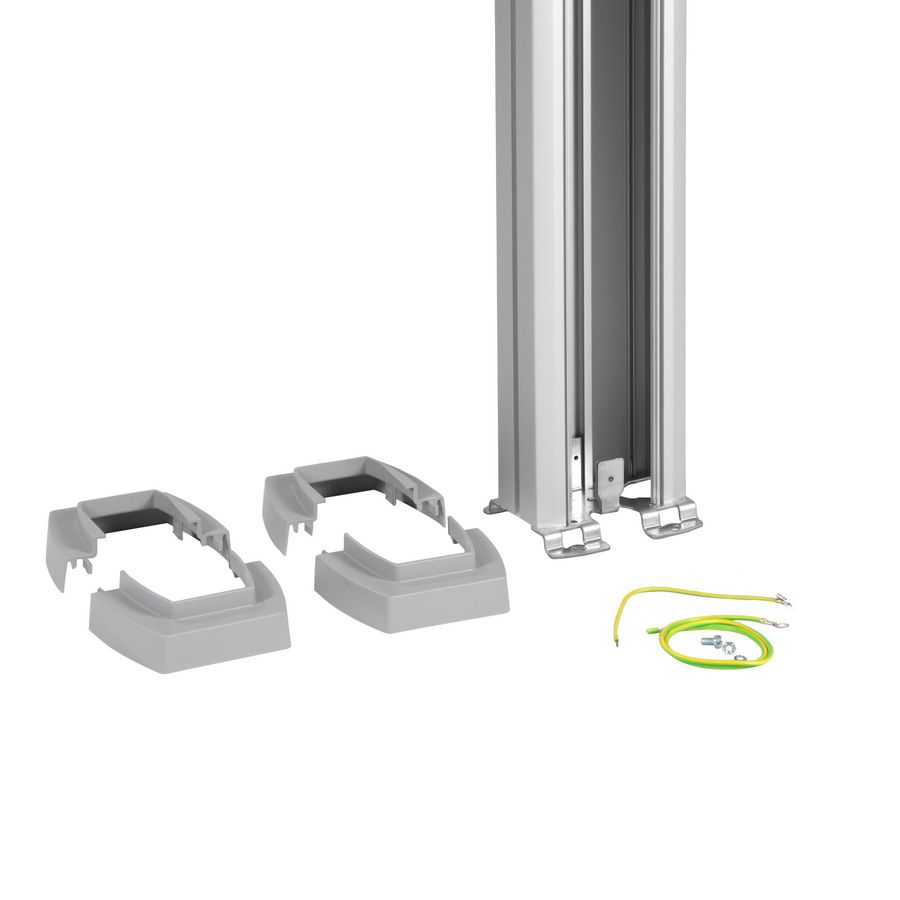 Energiezuil 1 compartiment 80mm 2,88M Aluminium DA