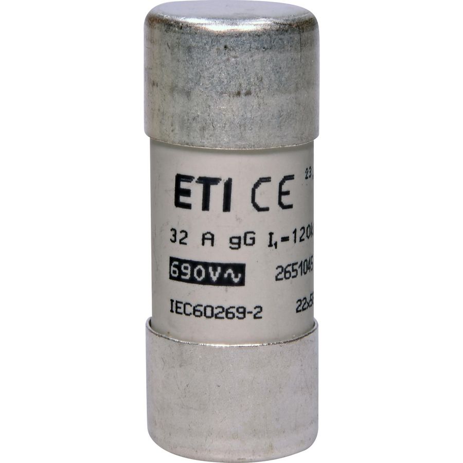Cylindrische zekering CH22 aM 32A 690V 22x58 VVE=10