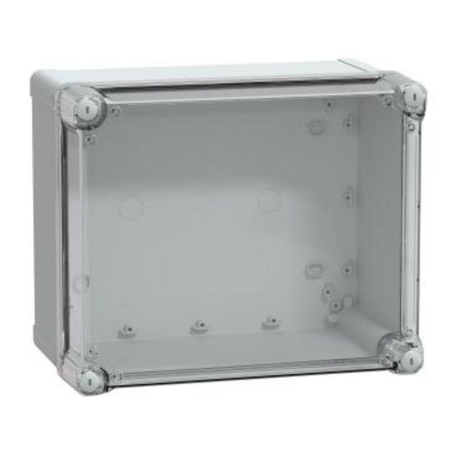 Doos ABS + deksel 291x241x168mm IP66 / IK07 H60 RA TBS/TBP