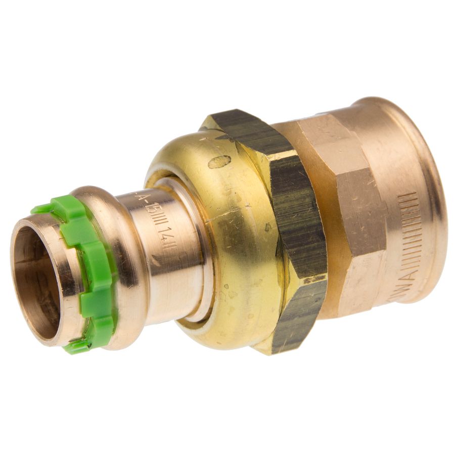 3-del. koppeling SudoPress Koper FF 18x3/4"bi.dr. SP4330GV VVE=5