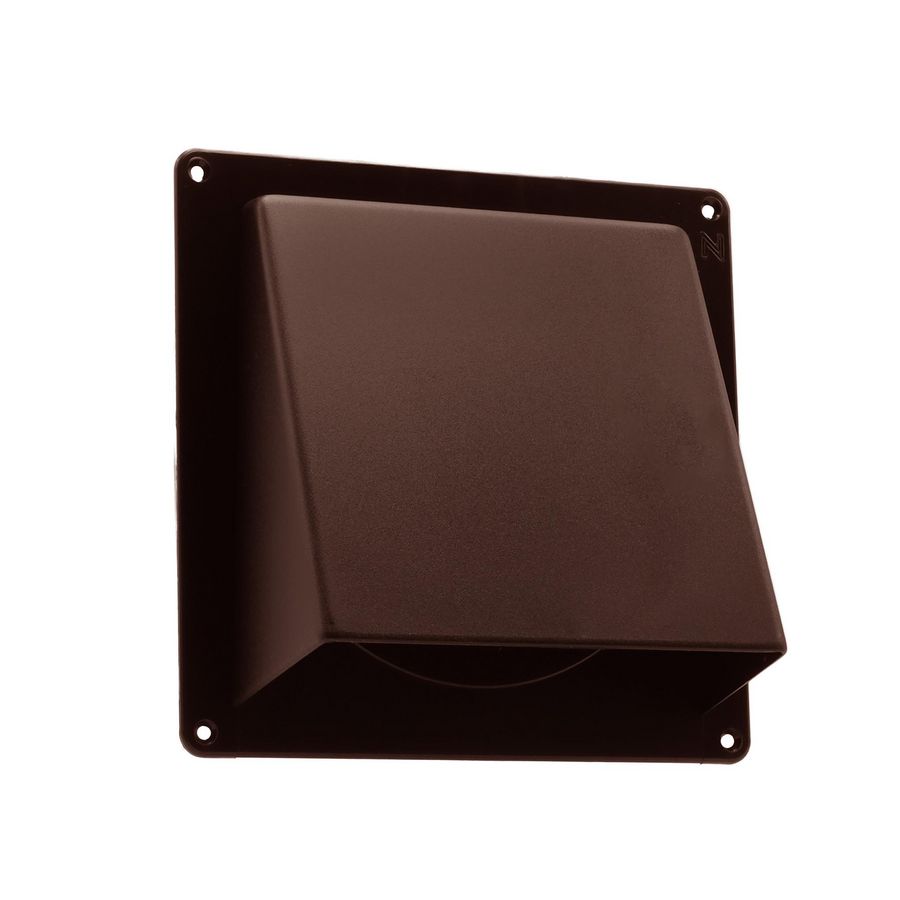 Gevelklep Ø150mm bruin