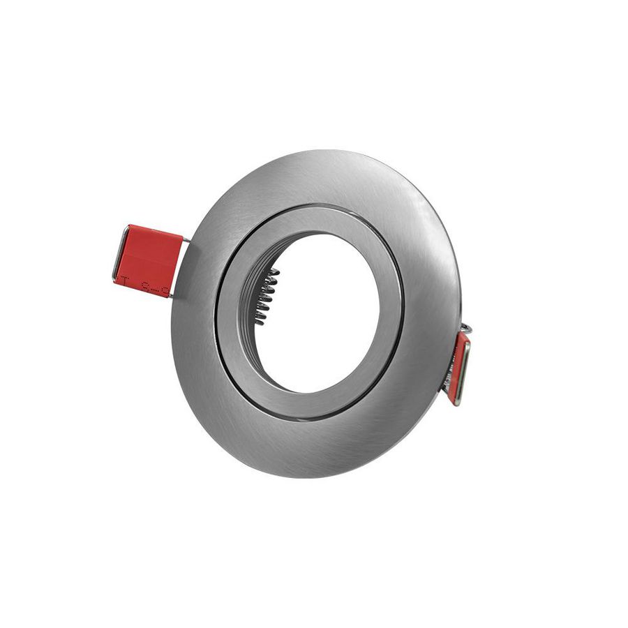 Inbouwarmatuur 50mm rond ø84mm verstelbaar alu