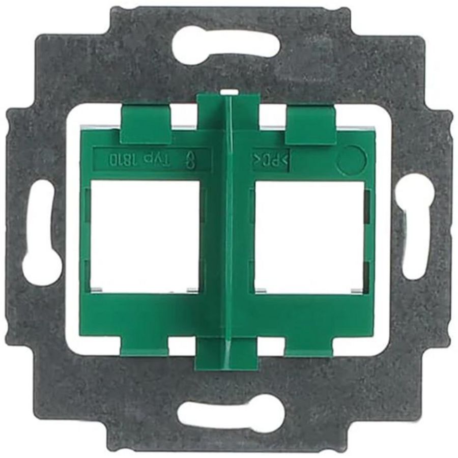 Draagring 2 x mod jack Avaya groen (1810)