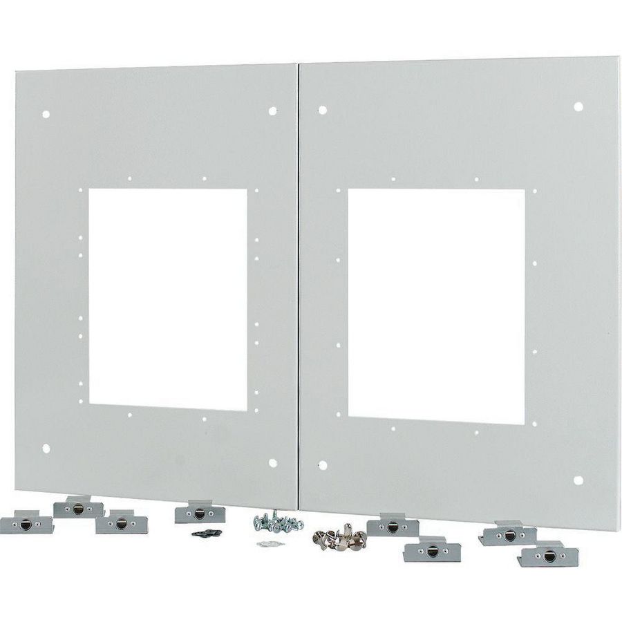 Frontplaat voor 2x IZMX16 vast XTMP2IX16FC-H550W800