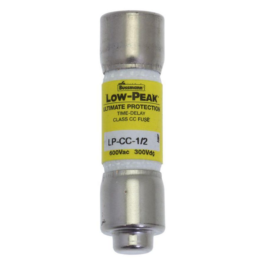 Zekering laagsp. 0.5A AC 600V 10x38 CC UL traag af VVE=10