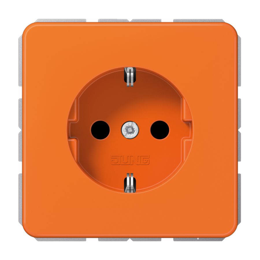 Wandcontactdoos oranje besch.ct&aanr.veil.slagv CD500