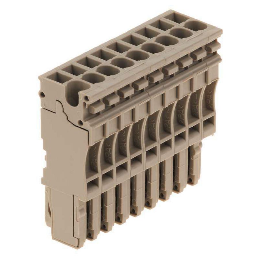 Plug Plug-in d.beige 2.5mm2 24 A 500 V 1815550000 VVE=20