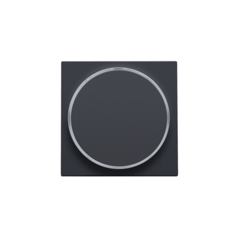 Afwerkingsset doorschijnende ring z. symbool 6A antracite