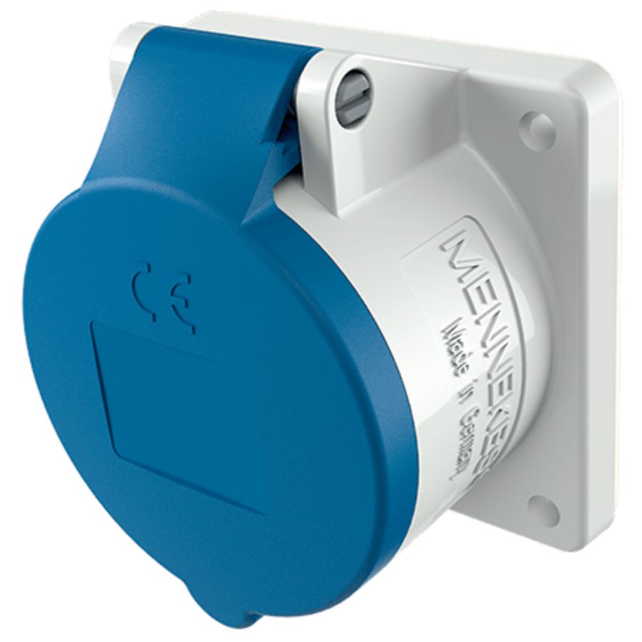 Inbouwwandcontactdoos 16A 5-polig  9H 230V IP44 TwinCONTACT