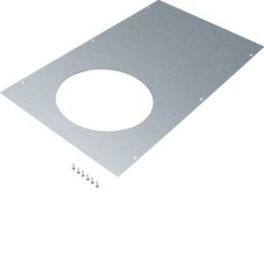 Deksel voor BKFD/BKWD 500x800mm gestanst R12 Rond 306mm