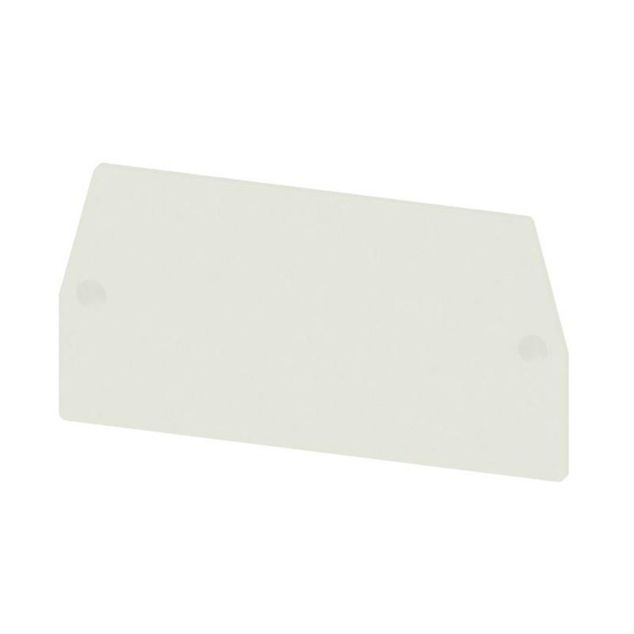 Afsluit- eindplaatterminals grijs h:68.5mm b:1 VVE=20